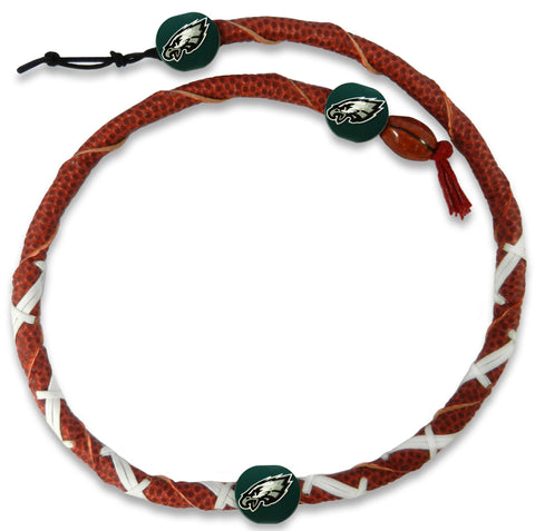 Philadelphia Eagles Spiral Football Necklace - Team Fan Cave