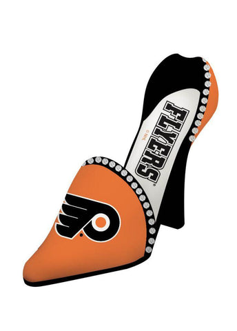 Philadelphia Flyers Decorative Wine Bottle Holder - Shoe - Team Fan Cave