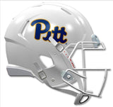 Pittsburgh Panthers Helmet Riddell Replica Mini Speed Style White-0