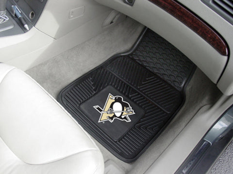 Pittsburgh Penguins Heavy Duty 2-Piece Vinyl Car Mats-0