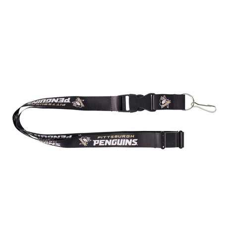 Pittsburgh Penguins Lanyard Black - Team Fan Cave