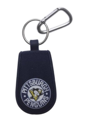 Pittsburgh Penguins Vintage Logo Team Color NHL Hockey Keychain - Team Fan Cave