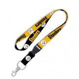 Pittsburgh Steelers Lanyard with Detachable Buckle-0