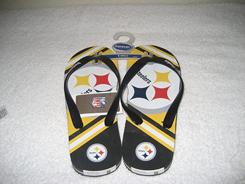 Pittsburgh Steelers Men Flip Flop - (1 Pair) - S-0