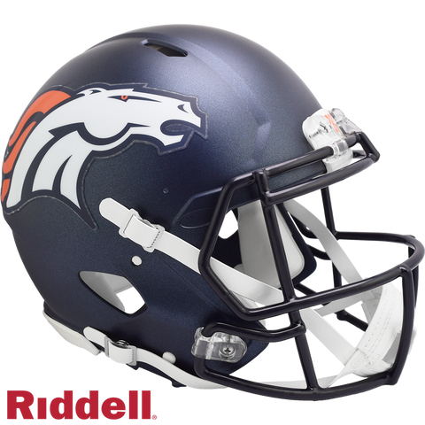 Denver Broncos Helmet Riddell Authentic Full Size Speed Style 2024-0