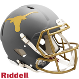 Texas Longhorns Helmet Riddell Authentic Full Size Speed Style Slate Alternate-0