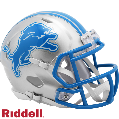 Detroit Lions Helmet Riddell Replica Mini Speed Style 2024-0