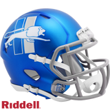 Detroit Lions Helmet Riddell Replica Mini Speed Style On-Field Alternate 2023-0
