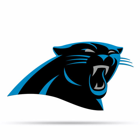 Carolina Panthers Pennant Shape Cut Logo Design-0