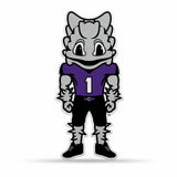 TCU Horned Frogs Pennant Shape Cut Mascot Design-0