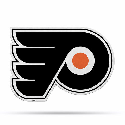 Philadelphia Flyers Pennant Shape Cut Logo Design-0