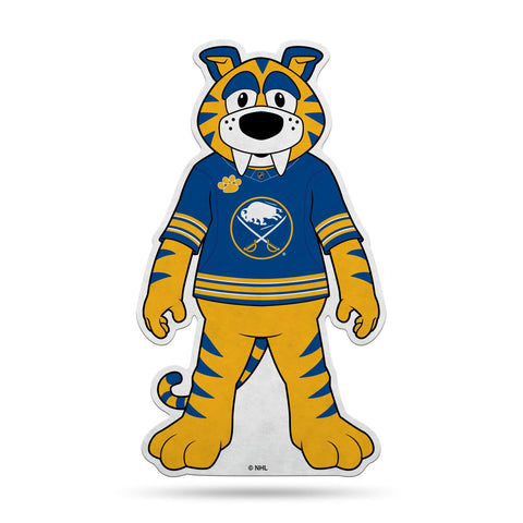 Buffalo Sabres Pennant Shape Cut Mascot Design-0