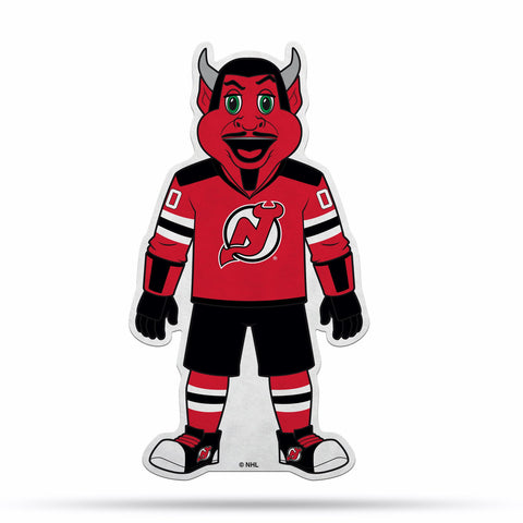 New Jersey Devils Pennant Shape Cut Mascot Design Special Order-0