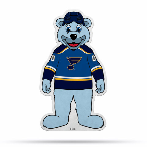 St. Louis Blues Pennant Shape Cut Mascot Design Special Order-0