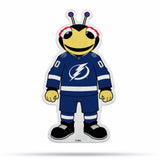 Tampa Bay Lightning Pennant Shape Cut Mascot Design-0