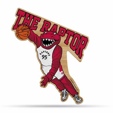 Toronto Raptors Pennant Shape Cut Mascot Design Special Order-0