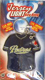 San Diego Padres Keychain - Jersey Keylight - Team Fan Cave