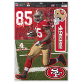 San Francisco 49ers Decal 11x17 Multi Use Vernon Davis Design CO