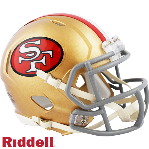 San Francisco 49ers Helmet Riddell Replica Mini Speed Style 1964-1995 T/B-0