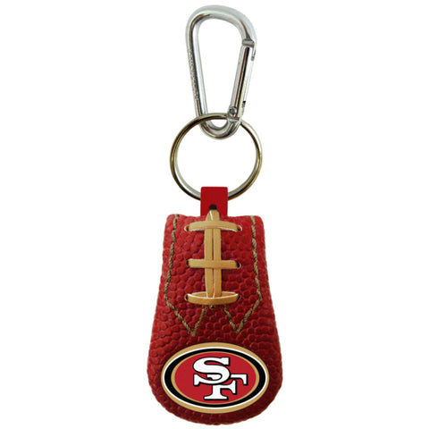 San Francisco 49ers Keychain Team Color Football CO-0