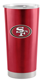 San Francisco 49ers Travel Tumbler 20oz Stainless Steel-0