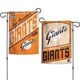 San Francisco Giants Flag 12x18 Garden Style 2 Sided Cooperstown-0