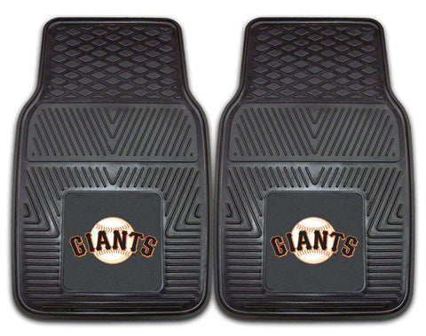 San Francisco Giants Heavy Duty 2-Piece Vinyl Car Mats