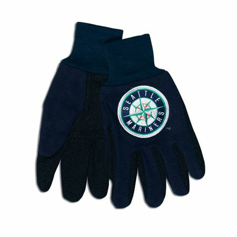 Seattle Mariners Two Tone Gloves - Adult Size - Special Order