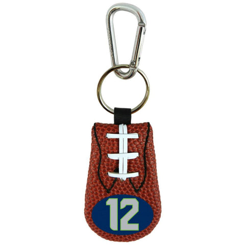 Seattle Seahawks Keychain Classic Football Fan Design - Team Fan Cave