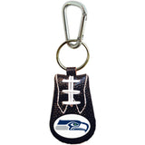 Seattle Seahawks Keychain Classic Football Navy - Team Fan Cave