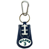 Seattle Seahawks Keychain Team Color Jersey Russell Wilson Design CO-0