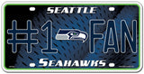 Seattle Seahawks License Plate #1 Fan-0