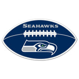 Seattle Seahawks Magnet Car Style 12 Inch Football Design CO - Team Fan Cave