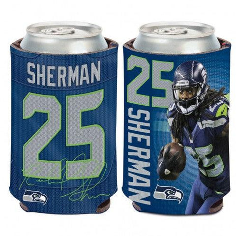 Seattle Seahawks Richard Sherman Can Cooler - Team Fan Cave