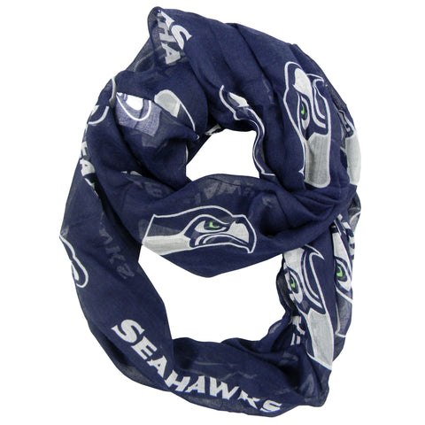 Seattle Seahawks Scarf Infinity Style Alternate - Team Fan Cave