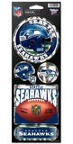 Seattle Seahawks Stickers Prismatic-0