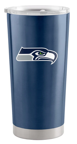 Seattle Seahawks Travel Tumbler 20oz Stainless Steel-0