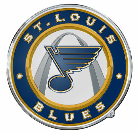 St. Louis Blues Auto Emblem - Color