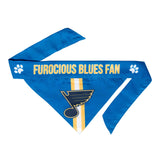 St. Louis Blues Pet Bandanna Size M - Special Order - Team Fan Cave