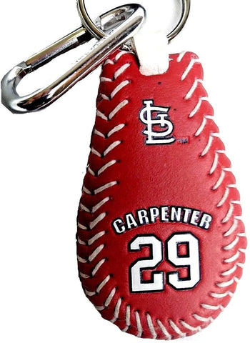 St. Louis Cardinals Keychain Team Color Baseball Chris Carpenter CO-0