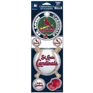 St. Louis Cardinals Stickers Prismatic - Team Fan Cave