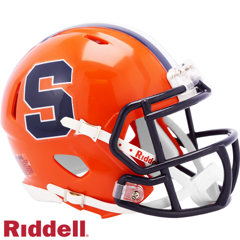 Syracuse Orange Helmet Riddell Replica Mini Speed Style-0