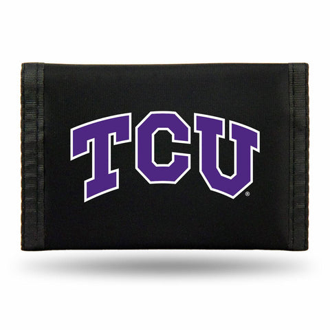 TCU Horned Frogs Wallet Nylon Trifold