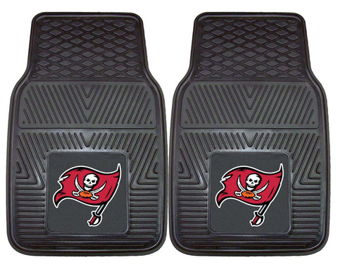 Tampa Bay Buccaneers Car Mats Heavy Duty 2 Piece Vinyl