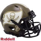 Tampa Bay Buccaneers Helmet Riddell Replica Mini Speed Style Salute To Service-0