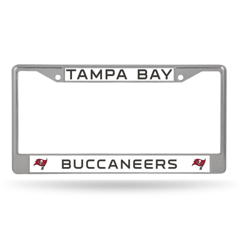 Tampa Bay Buccaneers License Plate Frame Chrome Alternate - Team Fan Cave