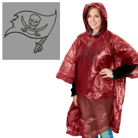 Tampa Bay Buccaneers Rain Poncho-0