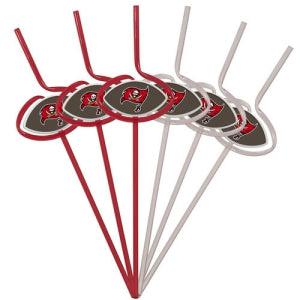 Tampa Bay Buccaneers Team Sipper Straws - Team Fan Cave