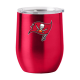 Tampa Bay Buccaneers Travel Tumbler 16oz Stainless Steel Curved-0