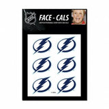 Tampa Bay Lightning Tattoo Face Cals Special Order